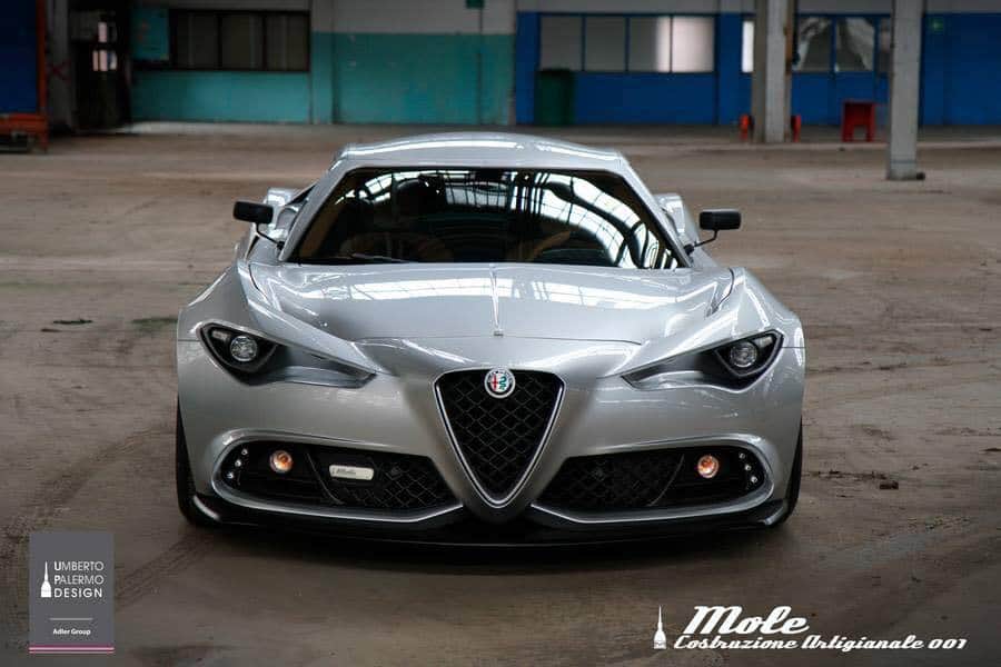 Alfa Romeo 4C mole design