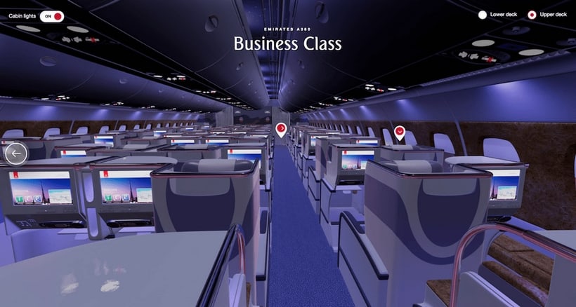 Emirates 3D Seat 3