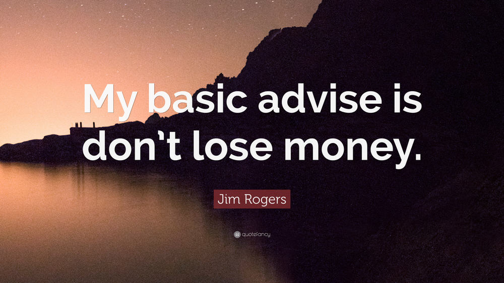Learn How Not To Lose Money