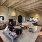 Ellen Degeneres tuscan living room
