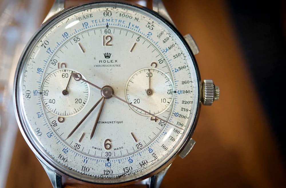 1942 Rolex Antimagnetique Split-Seconds Chronograph