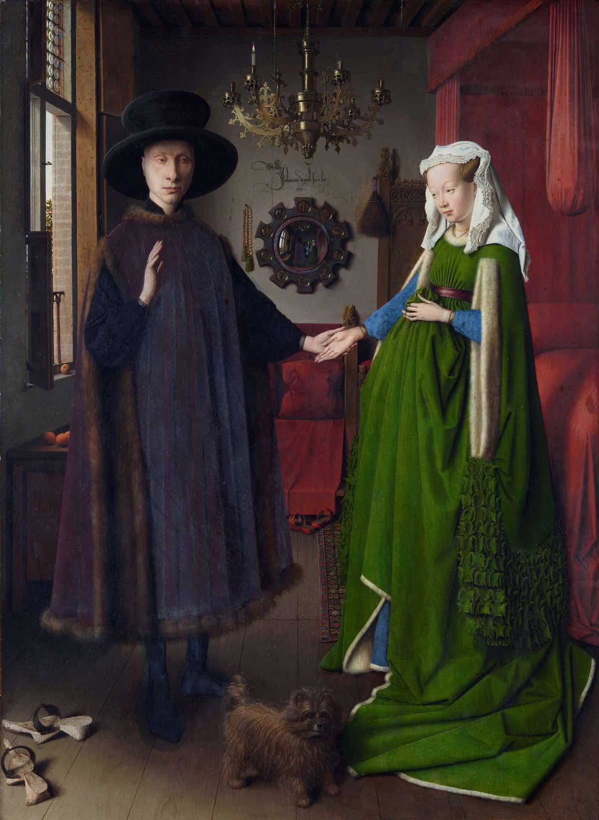 The Arnolfini Portrait – Jan van Eyck