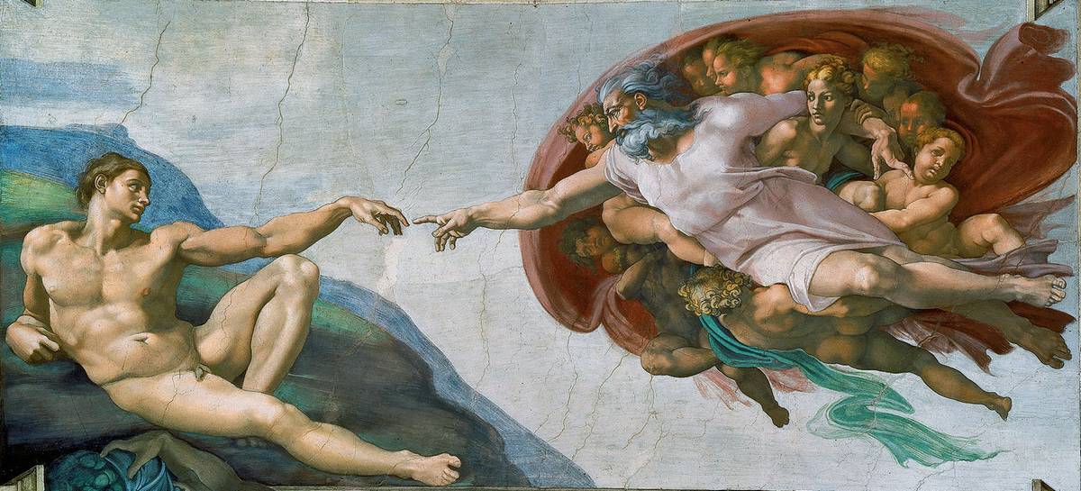 The Creation of Adam – Michelangelo