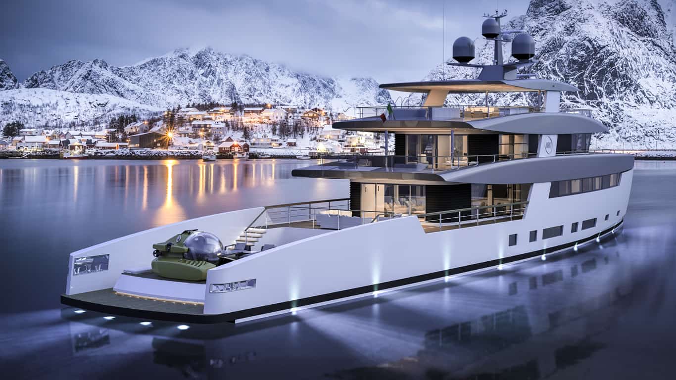 Rosetti Superyachts concepts 2