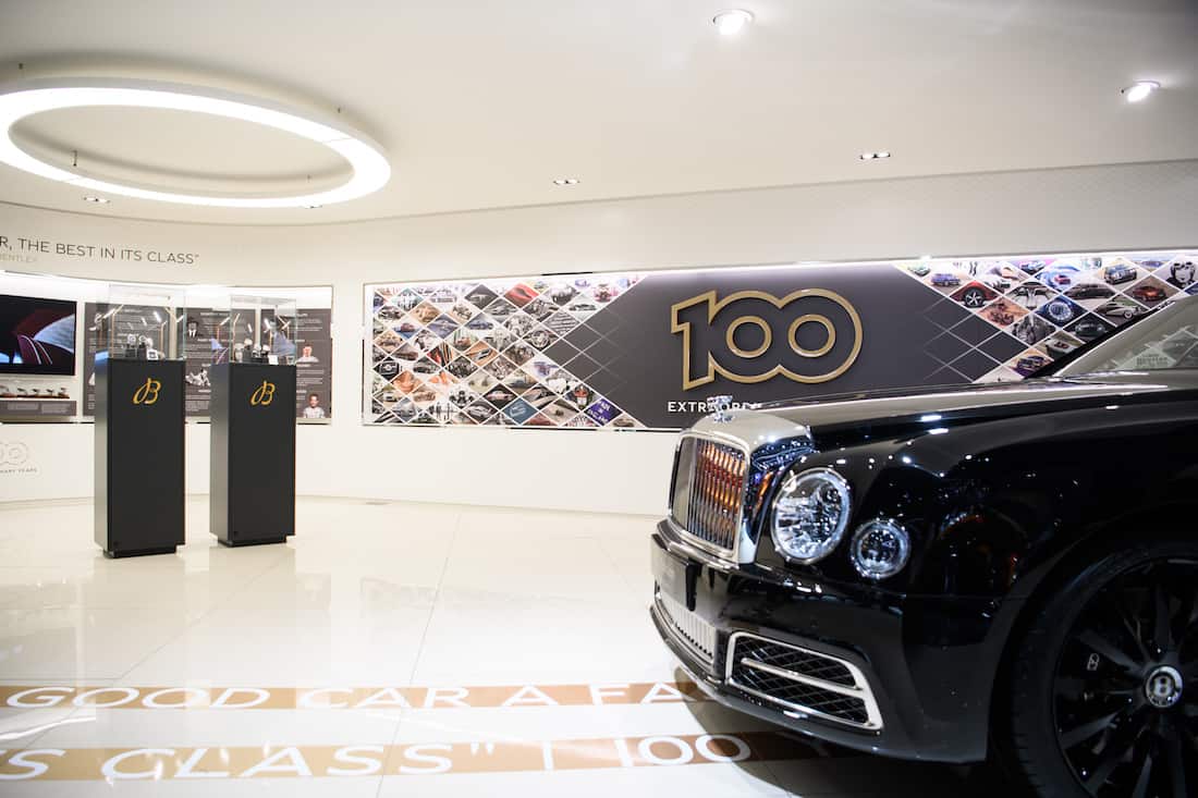 Premier Bentley Centenary Limited Edition Launch At 89th Geneva International Motor Show