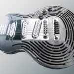 Sandvik 3D Printed Smash Proof Titanium Guitar 2