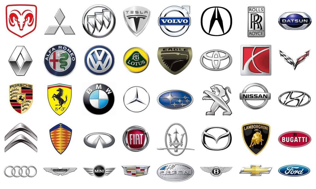 Various Car Badges Etc. 