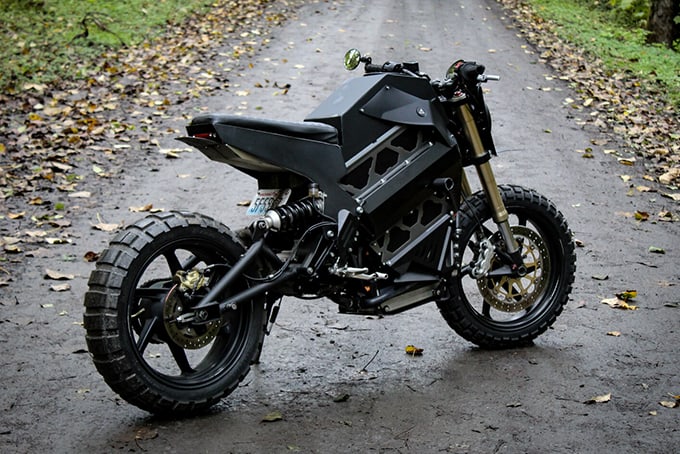 Droog Moto E Scrambler Motorcycle 3