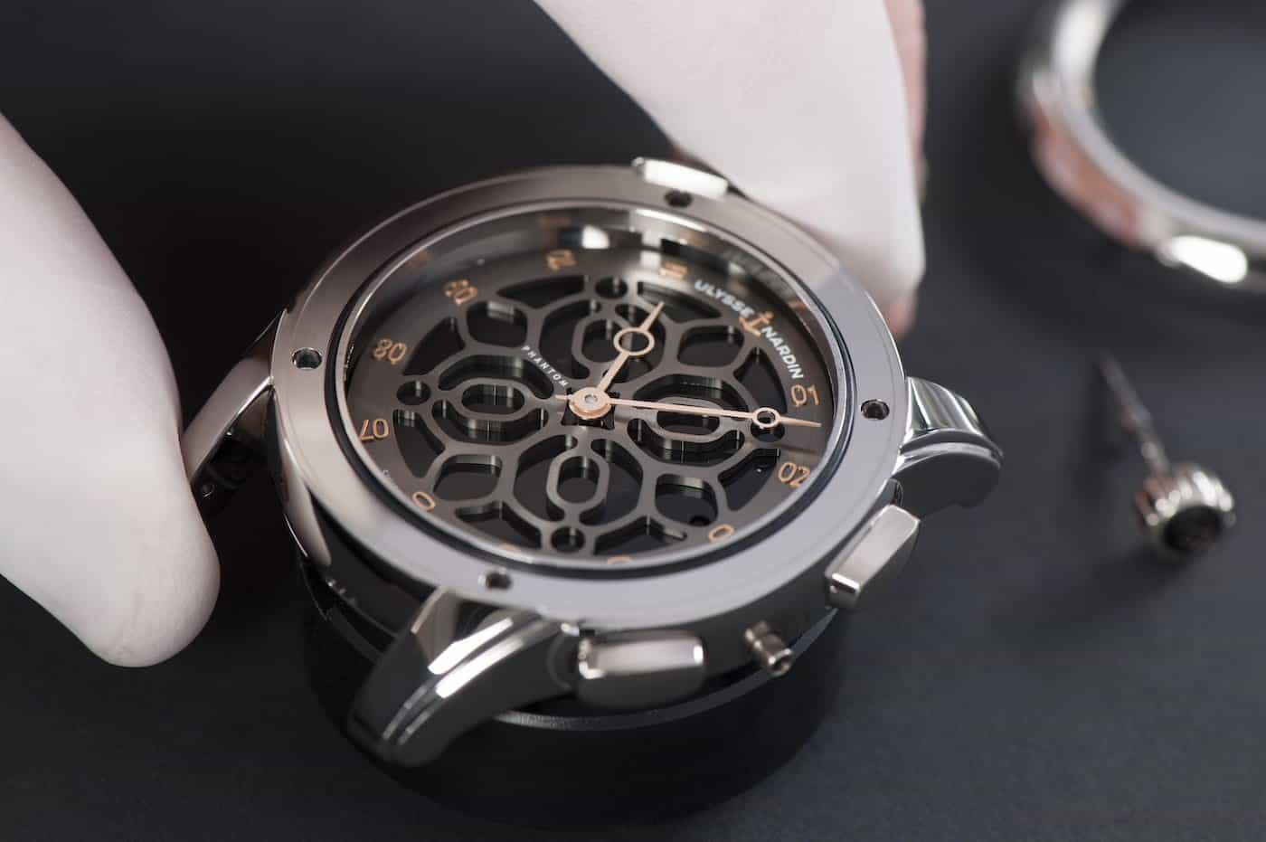 Ulysse Nardin Hourstriker Phantom Limited Edition Watch Devialet 3