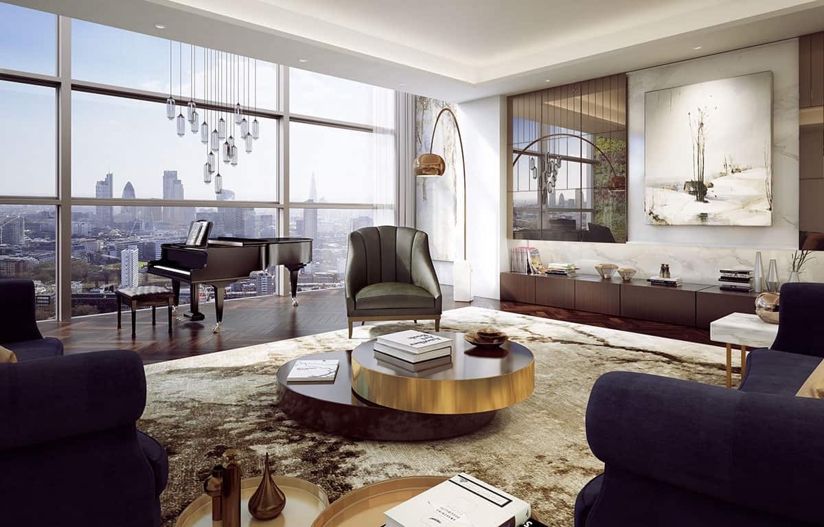 luxurious living room