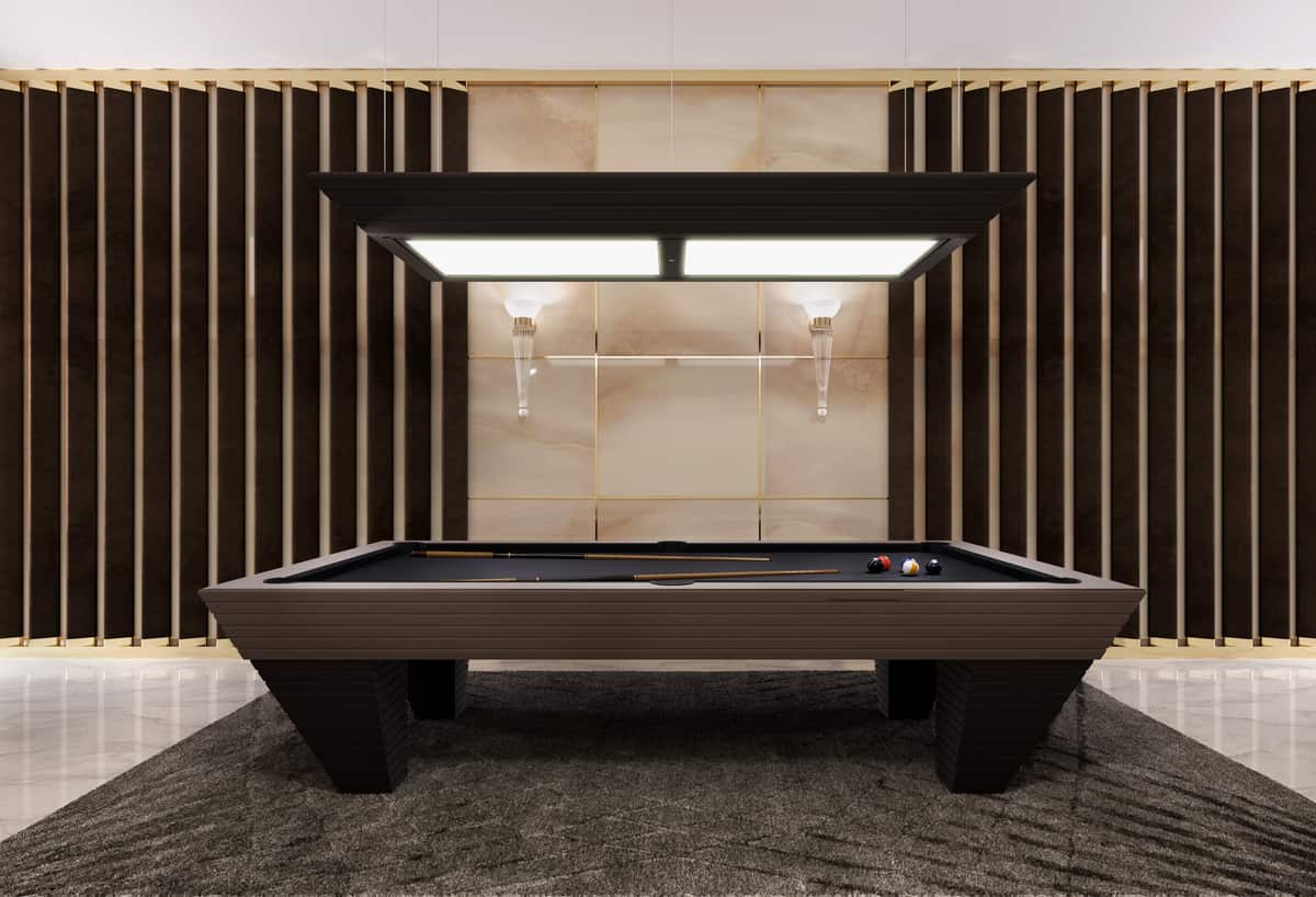 luxury pool table