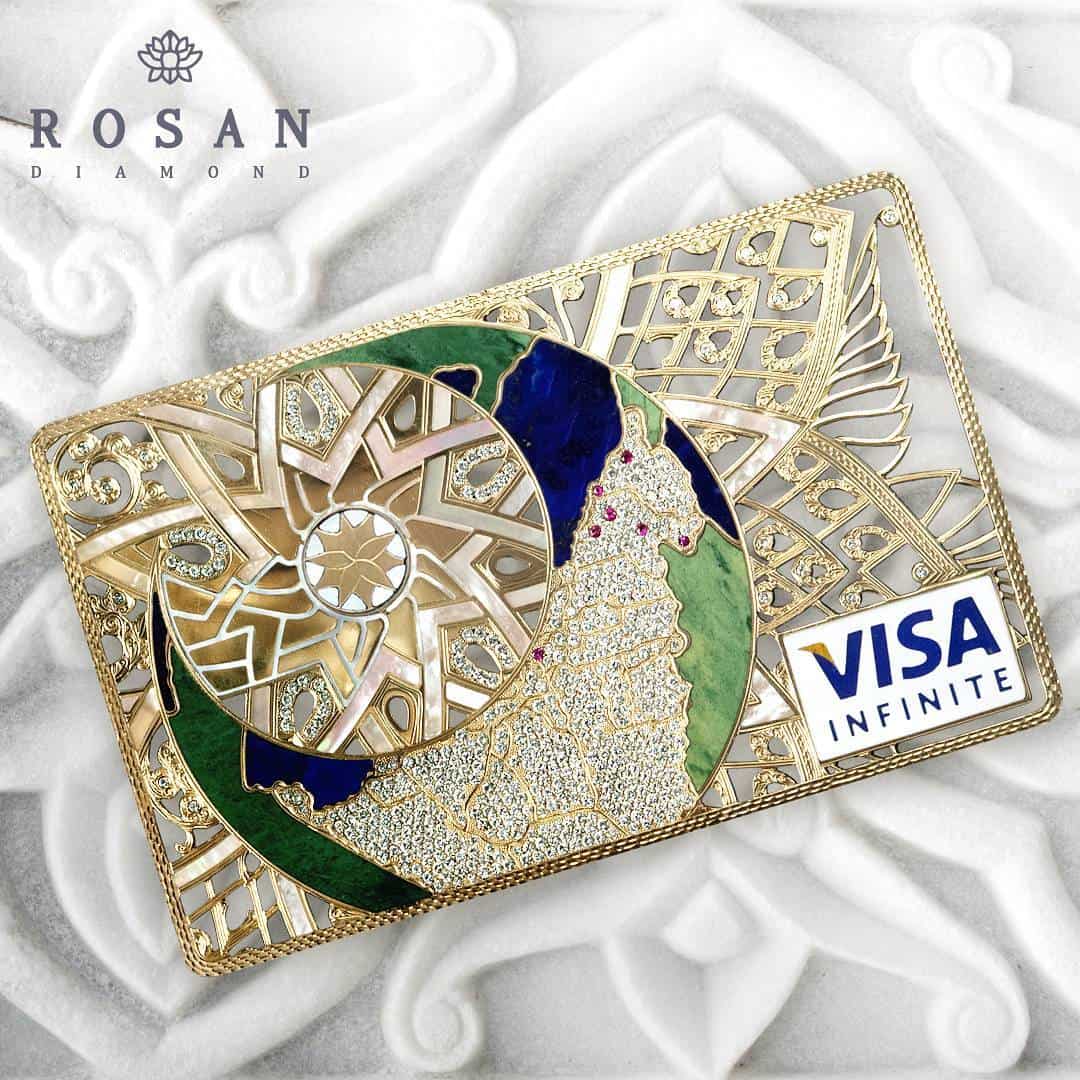 Rosan Diamond credit cards 6