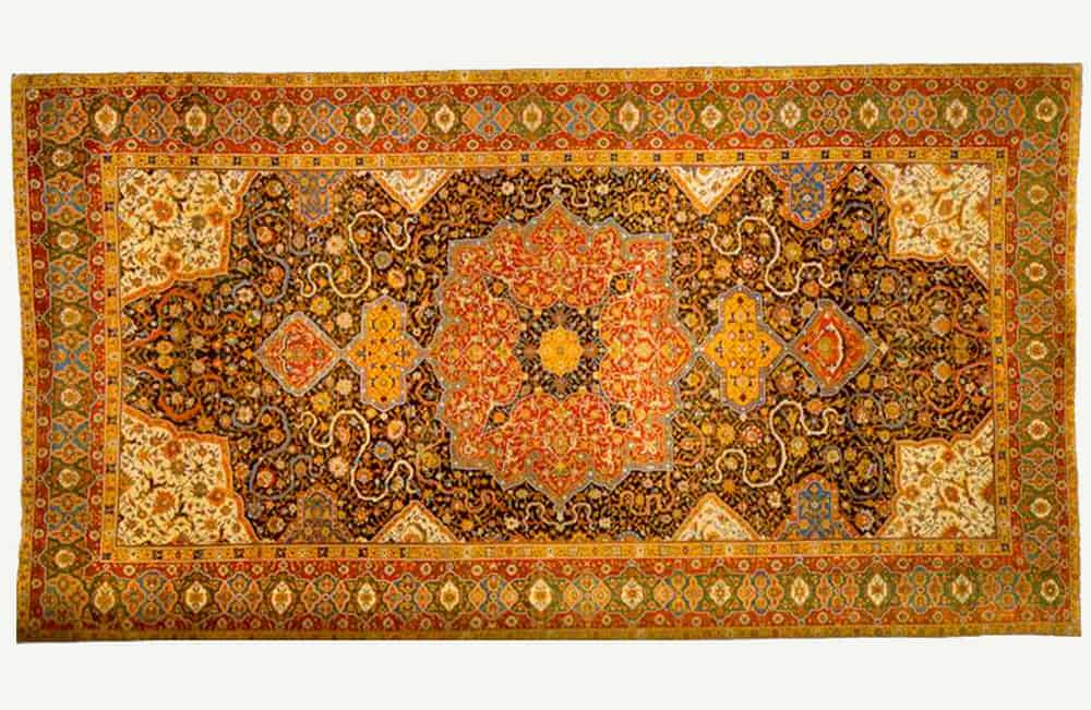 Rothschild Tabriz médaillon carpet