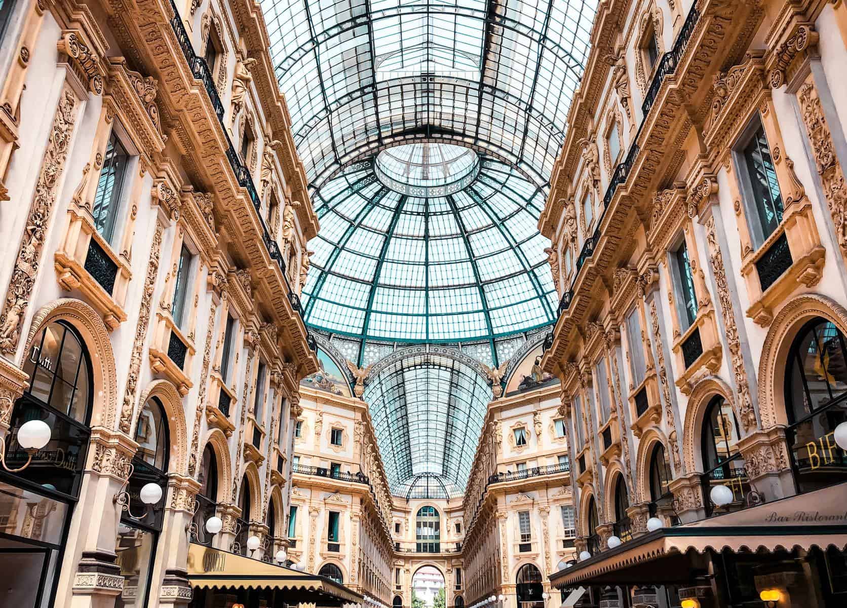 Milan shopping