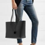 Кожаная сумка для покупок Yves Saint Laurent