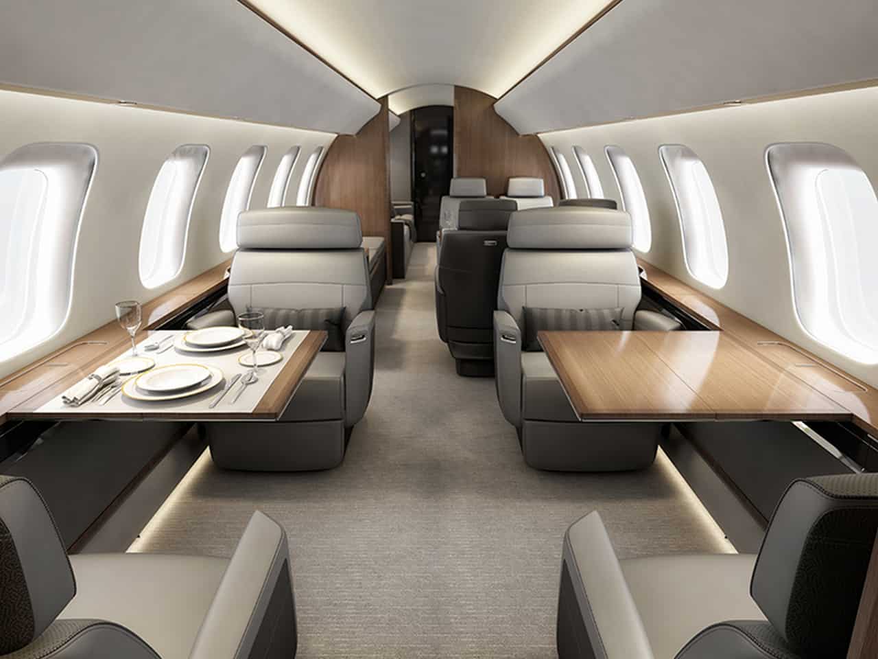 Bombardier Global 8000 Interior