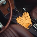 Cafe Leather Triton Driving Gloves