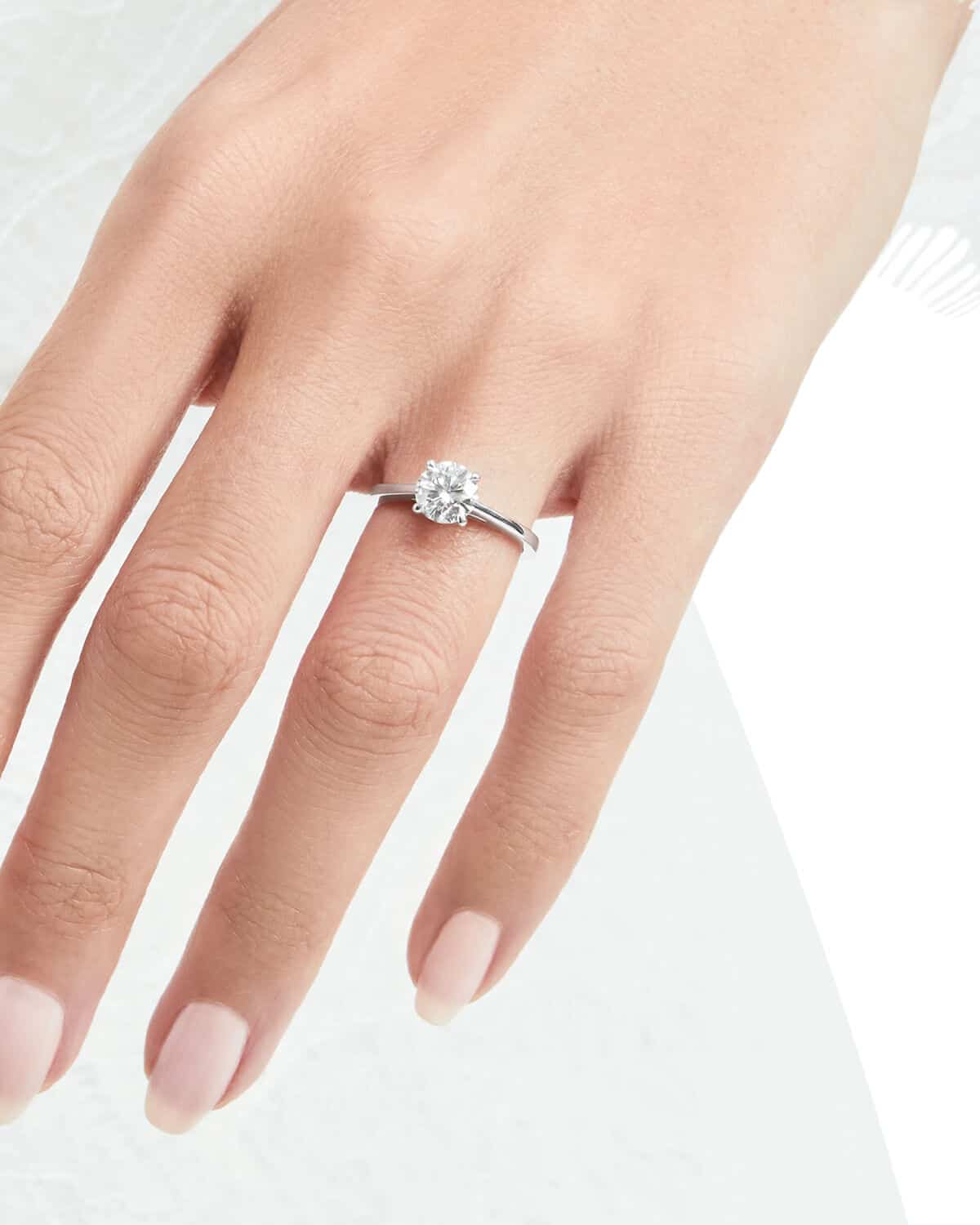 Minimalist Engagement Ring