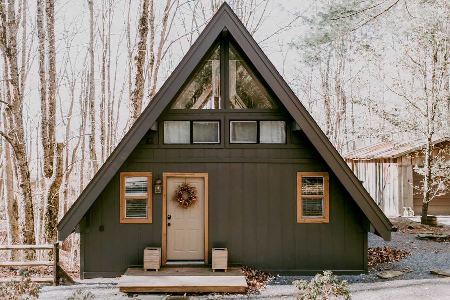 Storybook A-Frame Cabin in the Woods – Boone 1