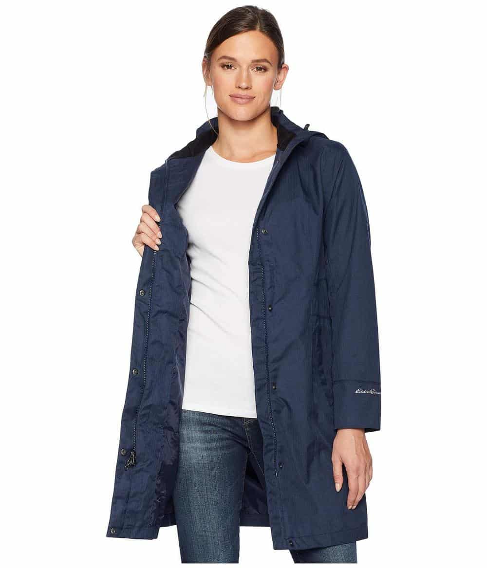 Eddie Bauer Girl On The Go Trench Coat