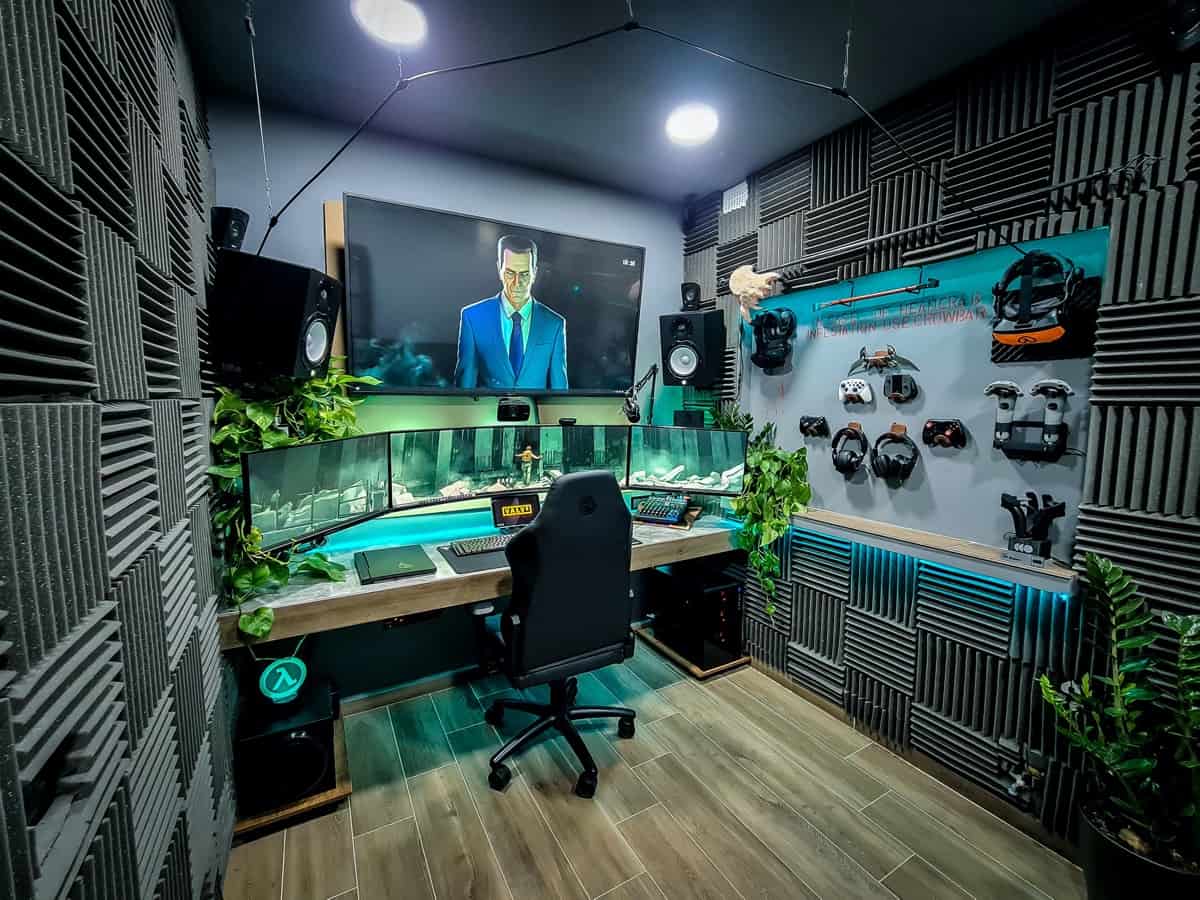 Gaming Room Acoustic Panels