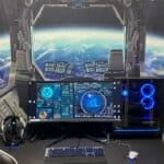 Space Themed Gaming Room