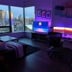 Strong Colors Gaming Room
