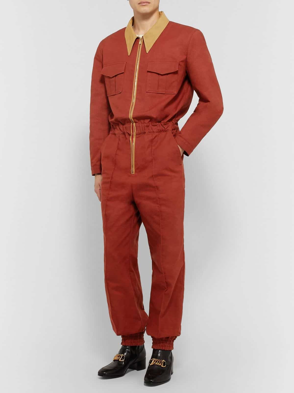Gucci Tapered Cotton-Canvas Boilersuit for Men