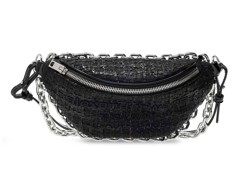 Alexander Wang Attica Hybrid Tweed Belt Bag