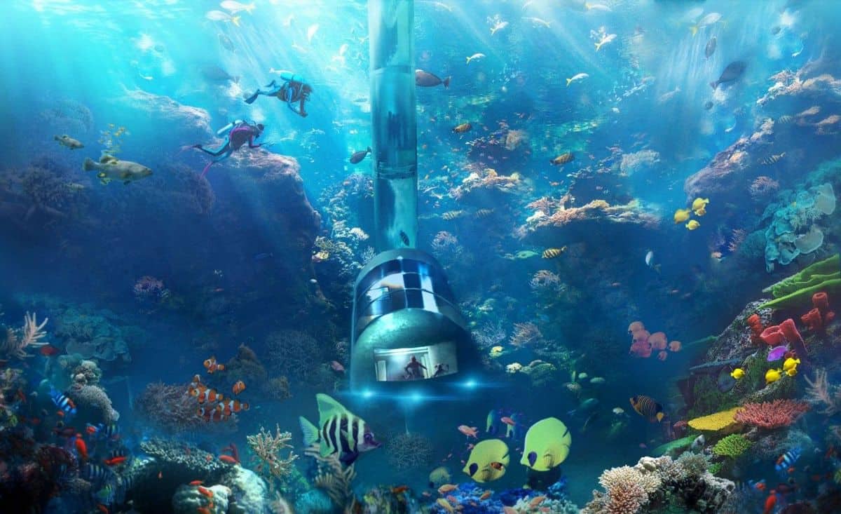 Planet Ocean Underwater Hotel Room
