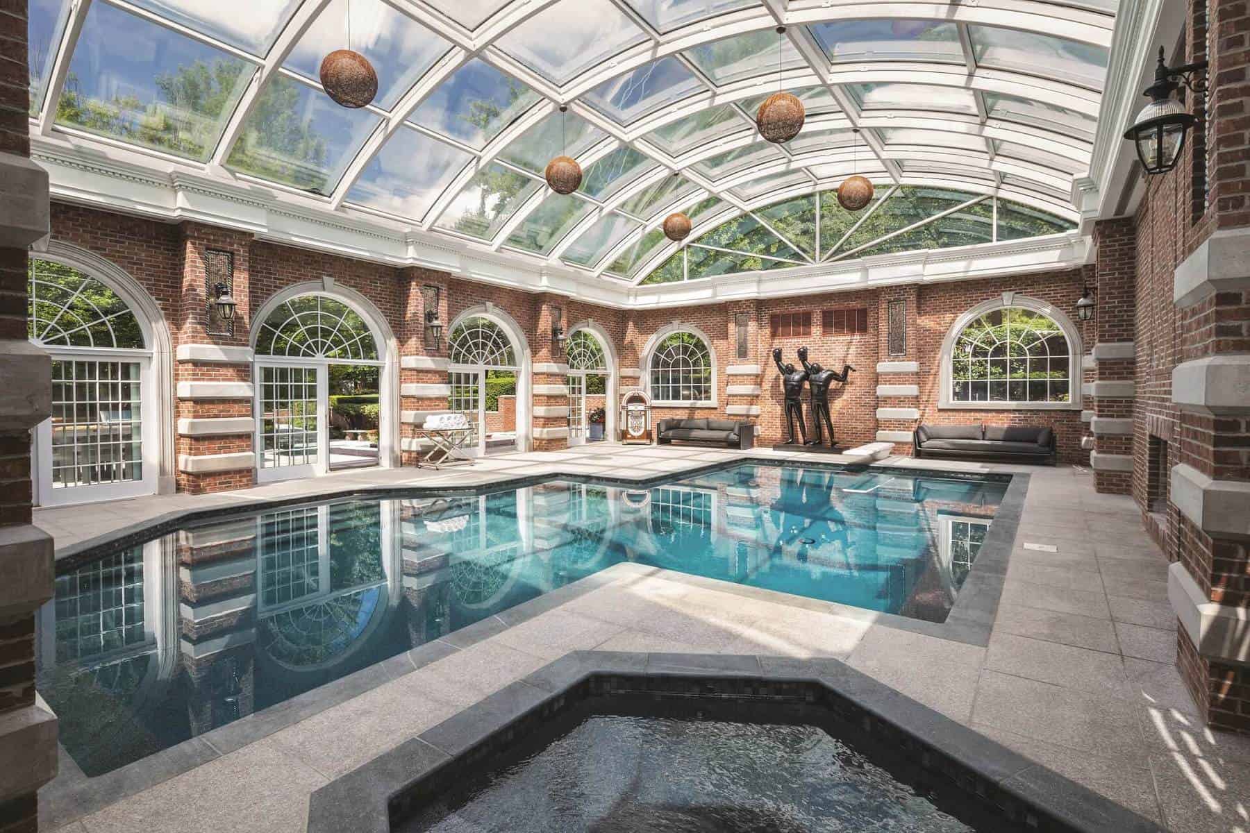 Luxury Home with Indoor Swimming Pools