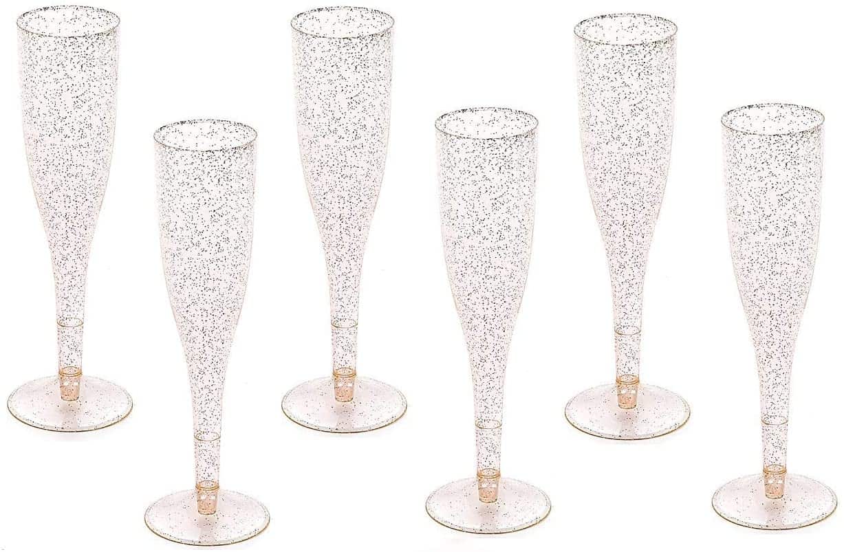Oojami Plastic Champagne Glass