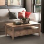 Alcott Hill Solid Wood Coffee Table