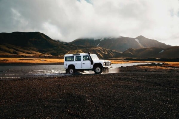 Off roading in Iceland