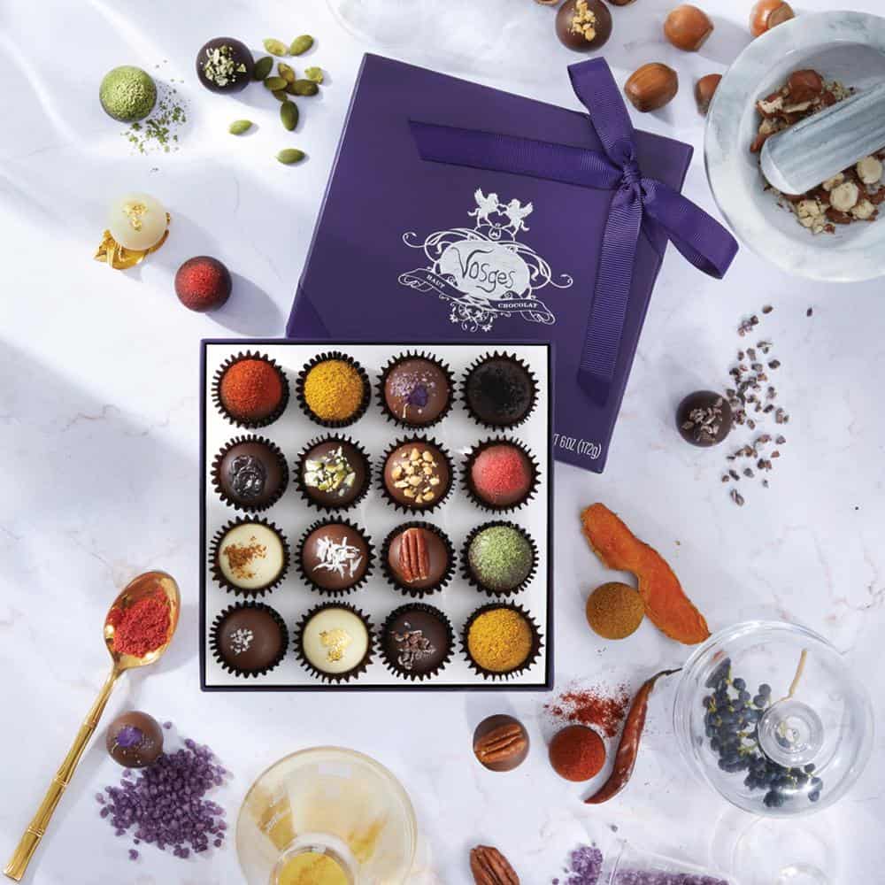 Vosges Haut-Chocolat Champagne and Exotic Truffles Collection