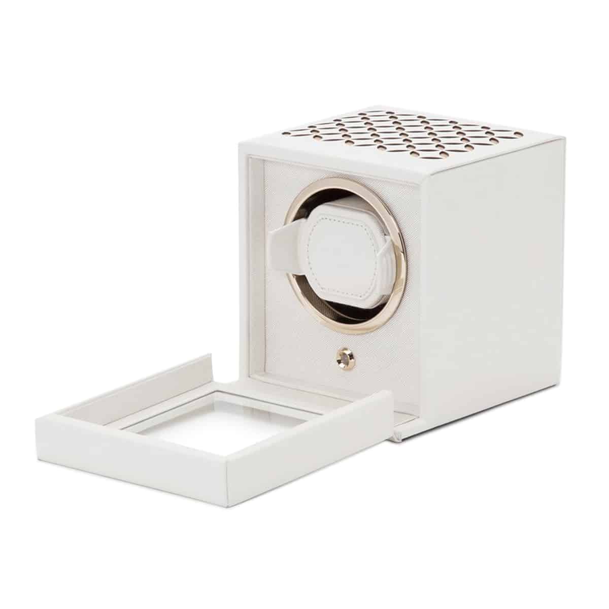 Wolf Chloé Single Watch Winder With Cover