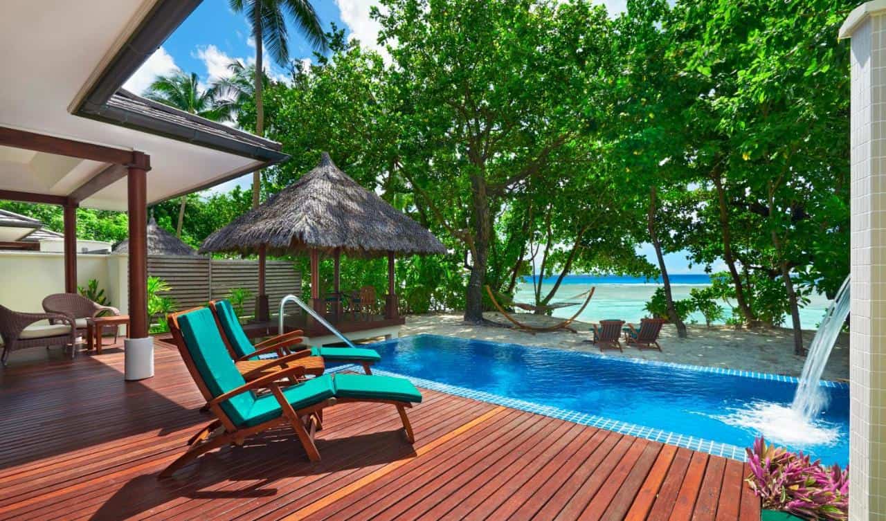 Beachfront Villa with Plunge Pool at Hilton Seychelles Labriz