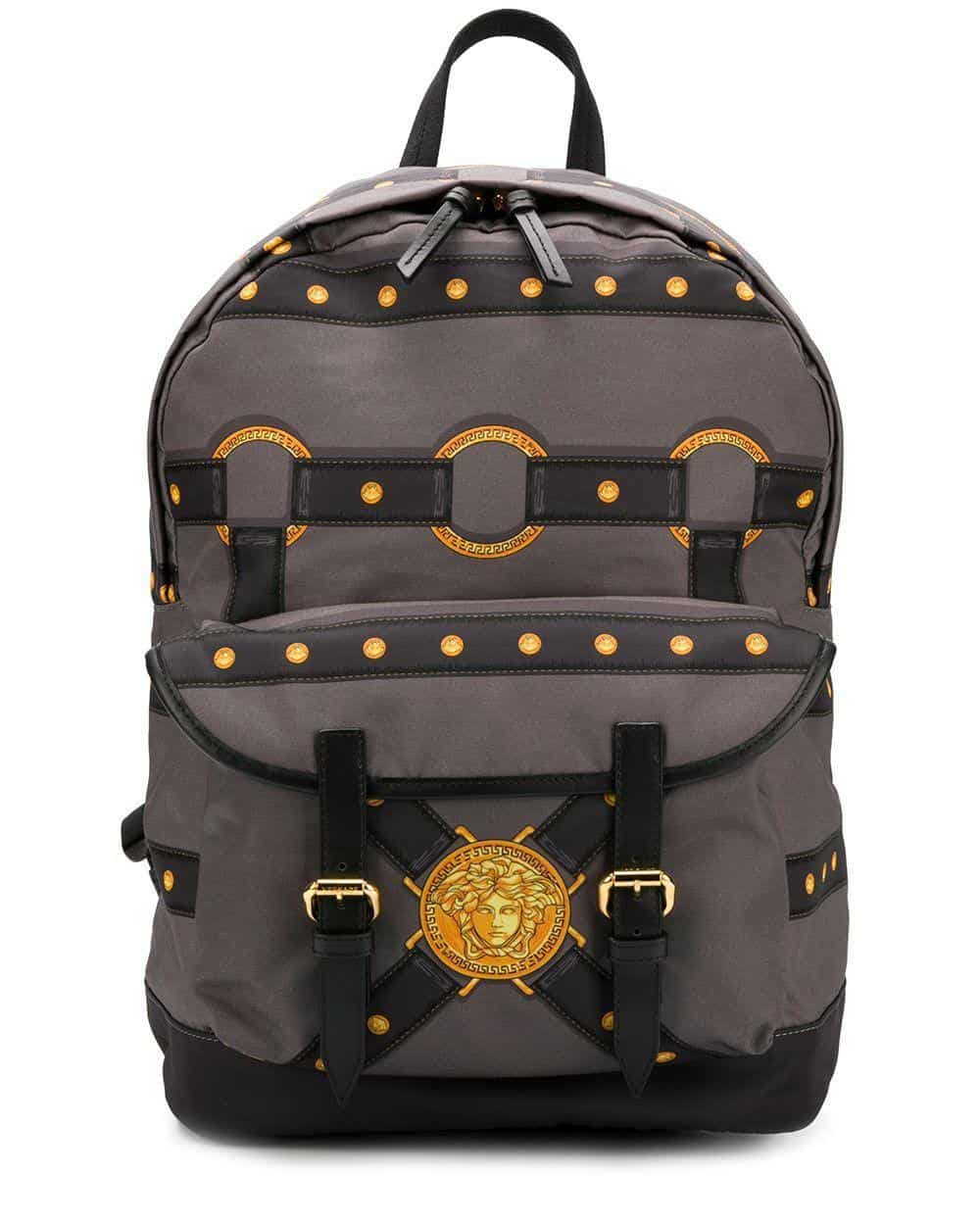 Versace Bondage Print Backpack