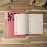JSTORY Large Personal Wide Spaces Weekly Planner
