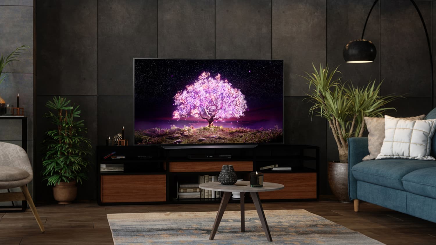 LG C1 Series Ultra HD Smart OLED TV