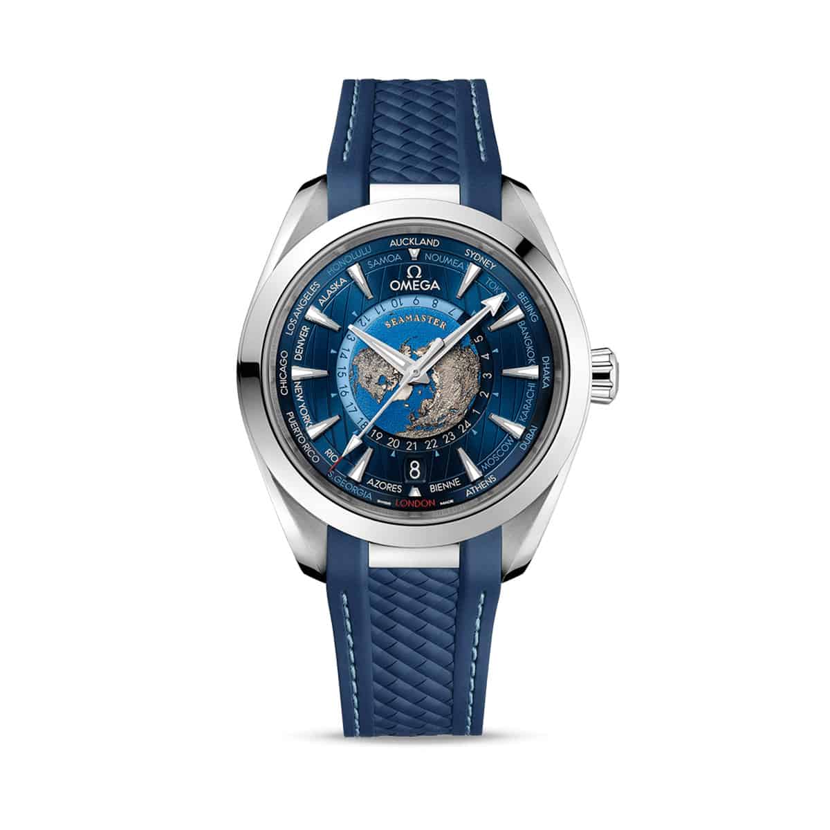 Omega Co-Axial Master Chronometer GMT Worldtimer