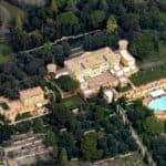Villa Leopolda Aerial View