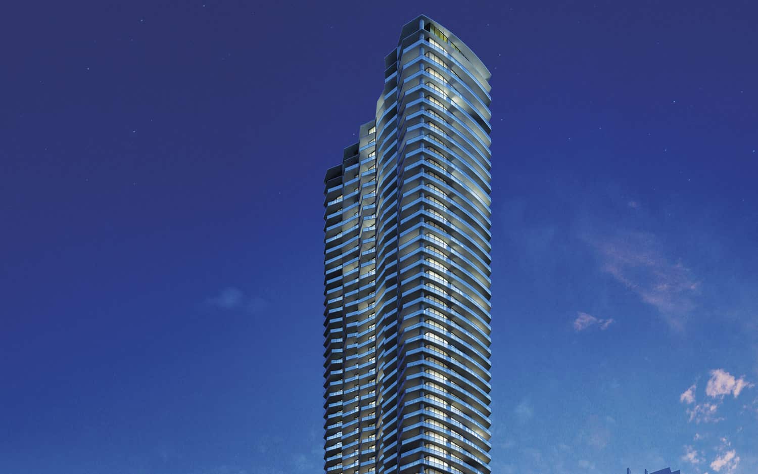 The Baccarat Residences close-up