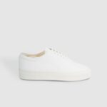 The Row Marie H Leather Sneakers