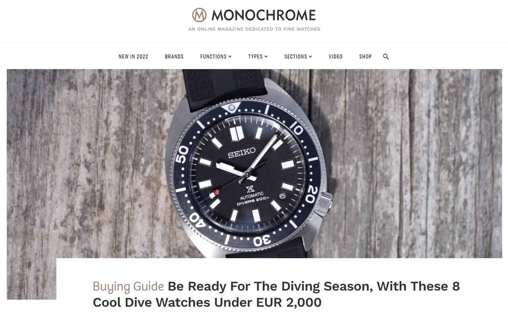 Monochrome Watches