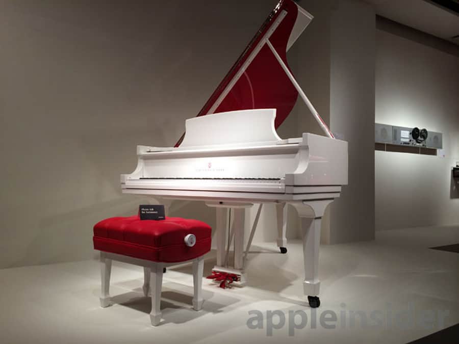 Steinway & Sons Red Pops for (RED) Parlor Grand Piano