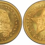 1879 $4 Gold Stella