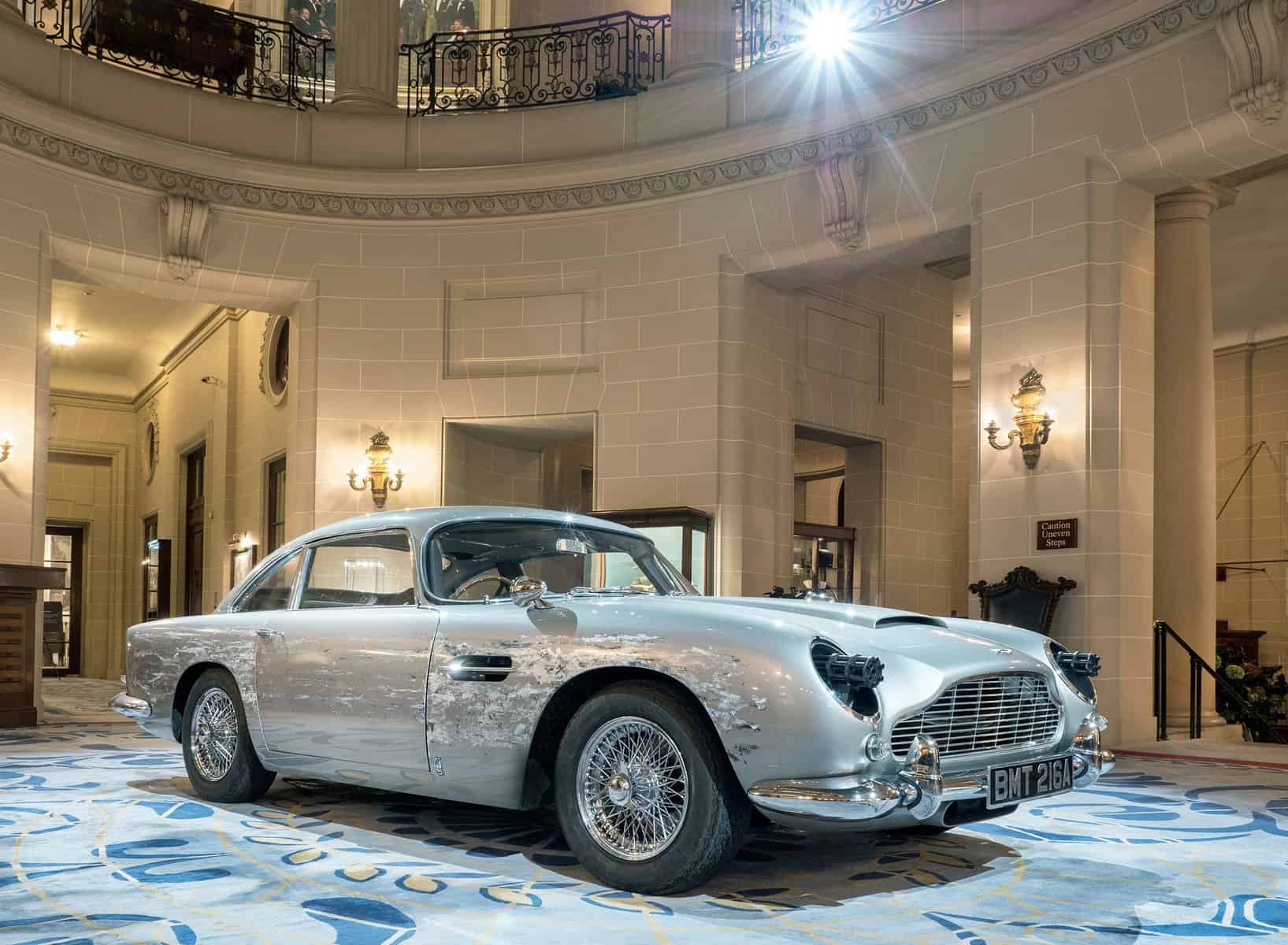 James Bond Aston Martin Gadget car 2021