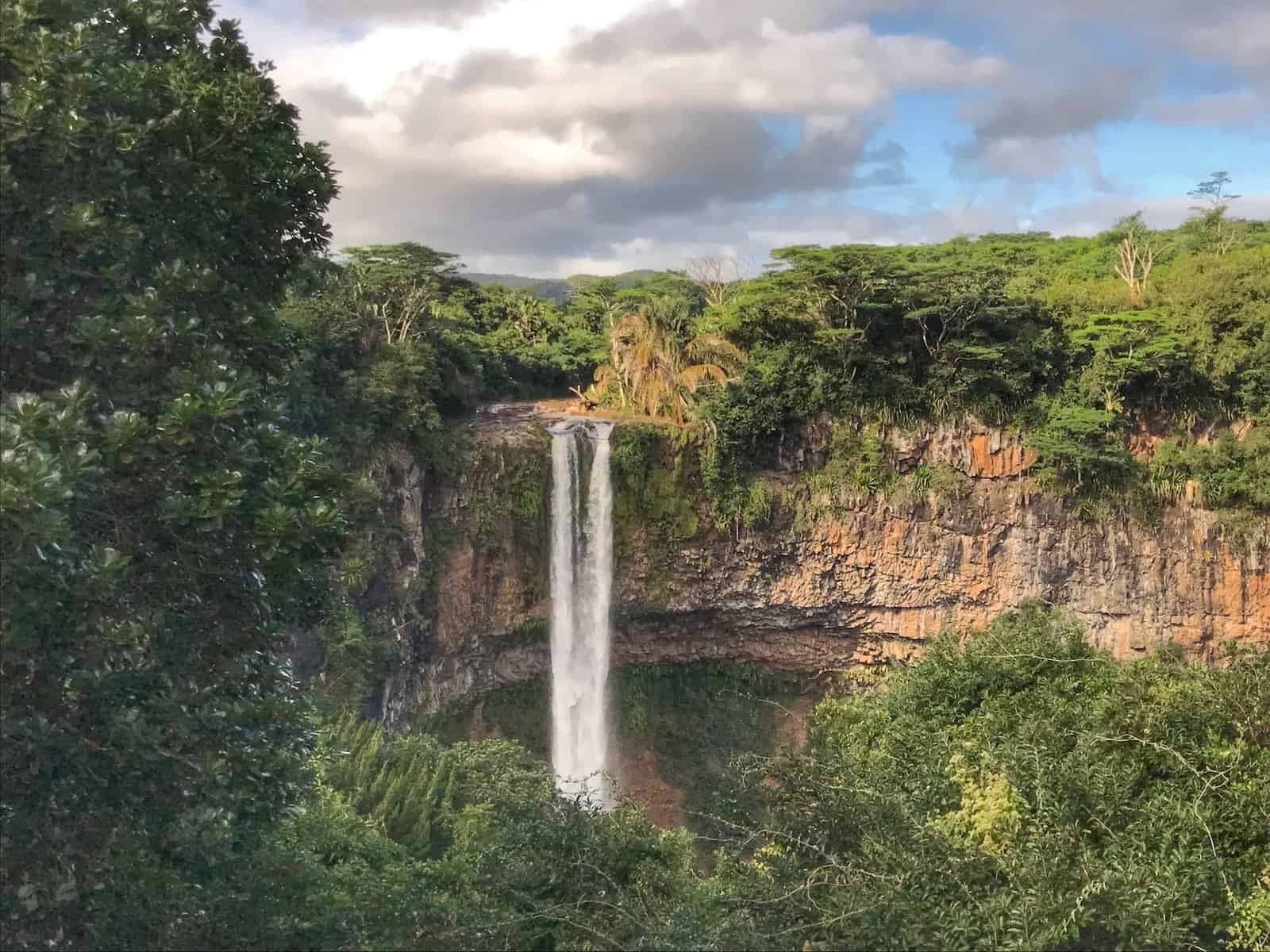 Waterfall in Mauritius