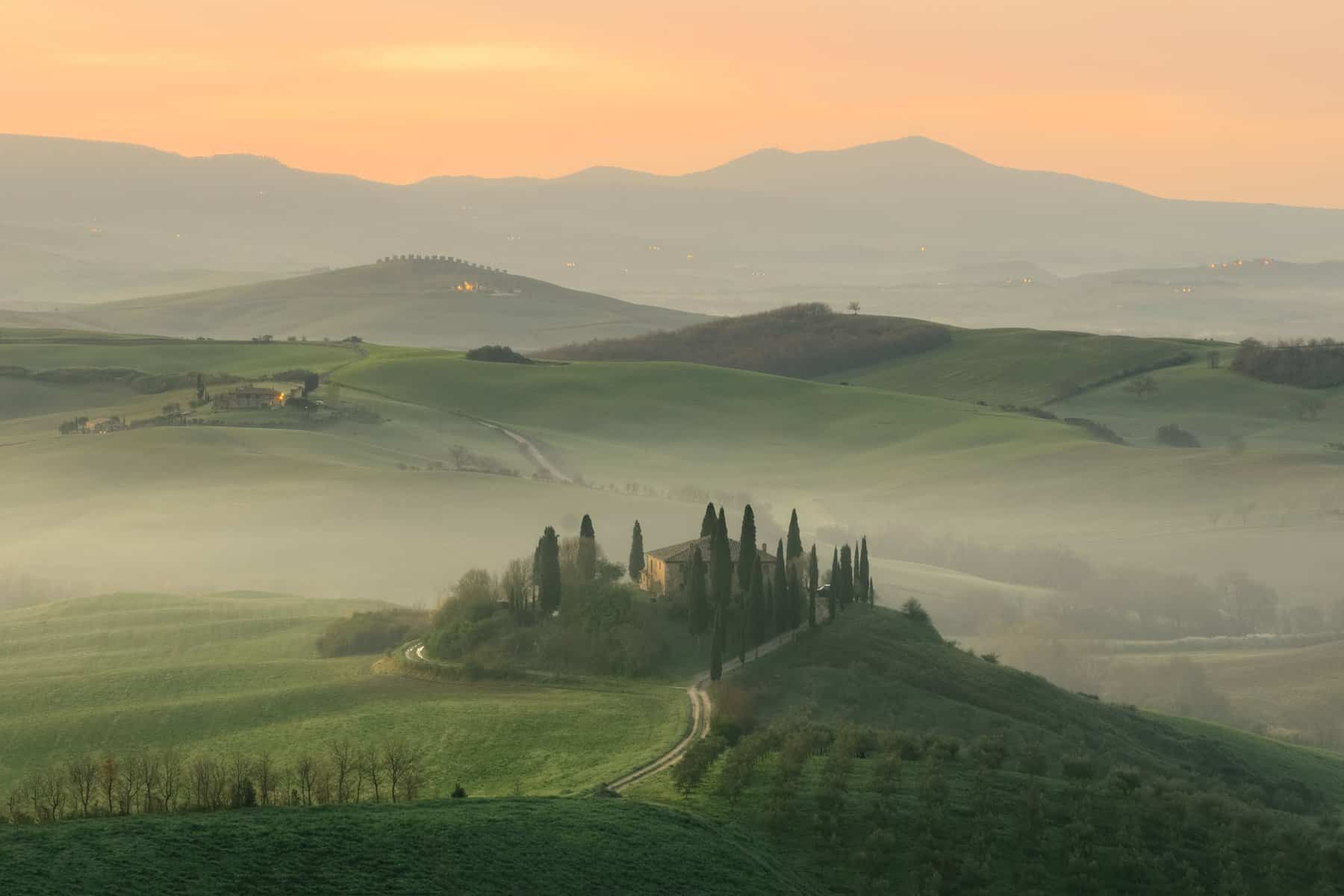 Mornings in Tuscany